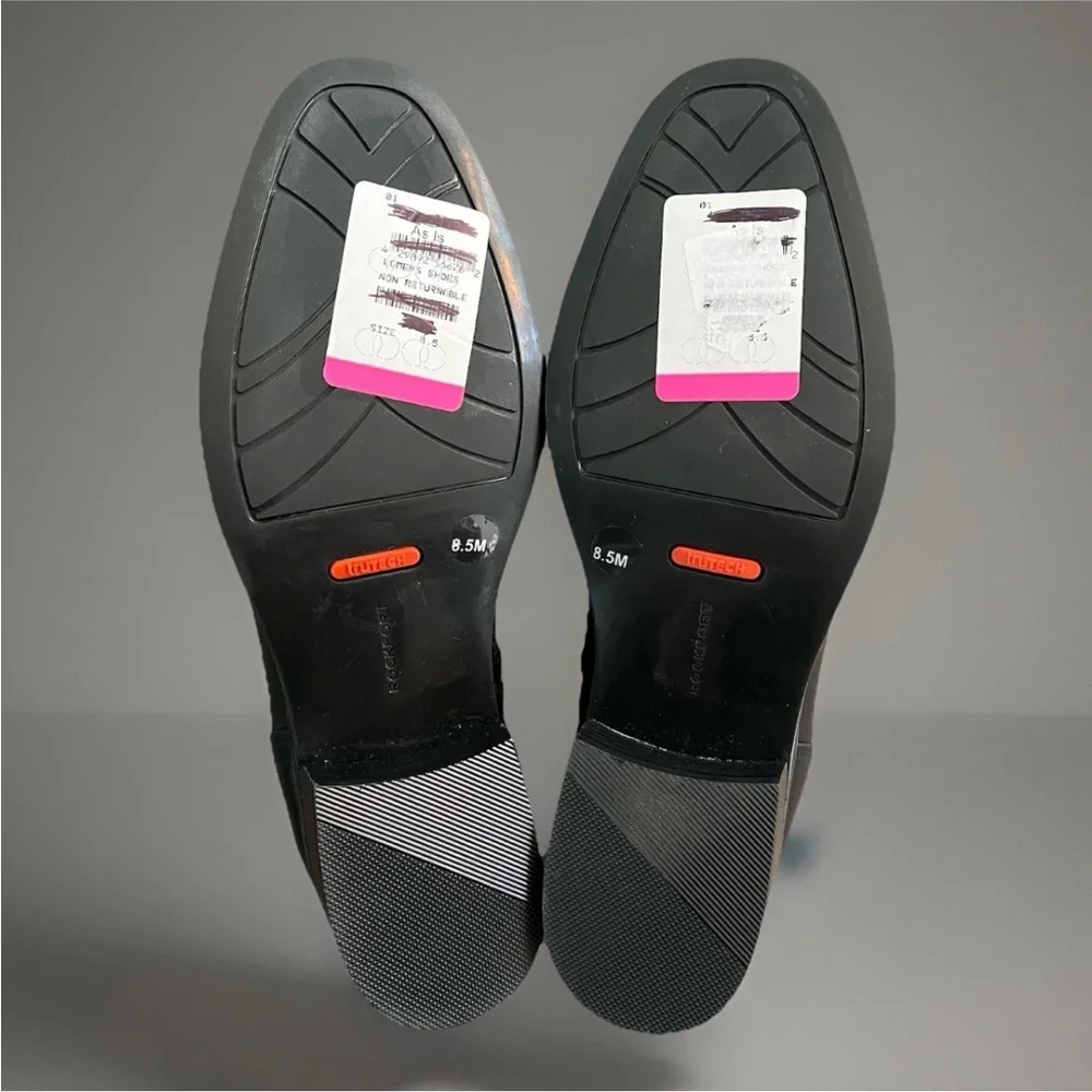 Rockport Piper Trutech Leather Women’s Black Booties - Size 8.5 - MSRP $179